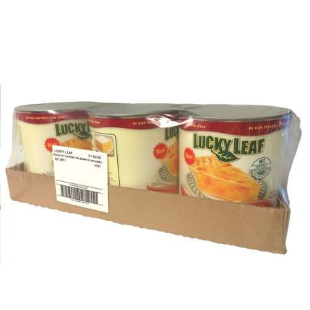 LUCKY LEAF Lucky Leaf Premium Peach Fruit Filling Or Topping #10 Can, PK3 FFPFP4042LKL01